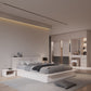 Contemporary Style Wardrobe Wooden Bedroom Wardrobe Closet with Shelves