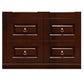 Rubberwood Cabinet with Drawers French Country Wardrobe for Home Clearhalo 'Armoires & Wardrobes' 'armoires_wardrobes' 'Bedroom Furniture' 'furn' 'furn_armoires_wardrobes' 'Furniture' 6565507
