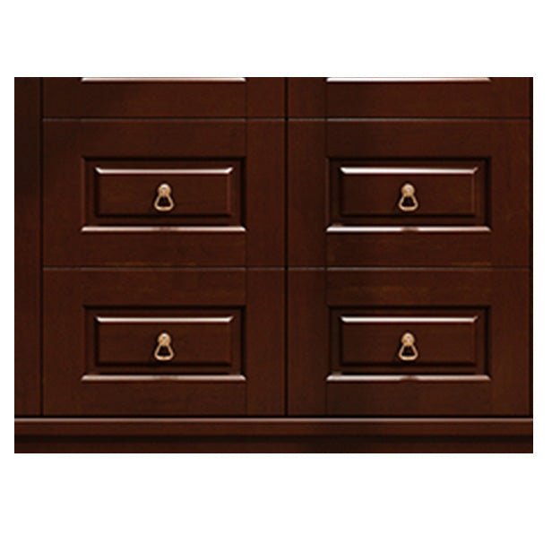 Rubberwood Cabinet with Drawers French Country Wardrobe for Home Clearhalo 'Armoires & Wardrobes' 'armoires_wardrobes' 'Bedroom Furniture' 'furn' 'furn_armoires_wardrobes' 'Furniture' 6565507
