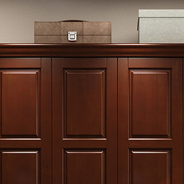 Rubberwood Cabinet with Drawers French Country Wardrobe for Home Clearhalo 'Armoires & Wardrobes' 'armoires_wardrobes' 'Bedroom Furniture' 'furn' 'furn_armoires_wardrobes' 'Furniture' 6565509