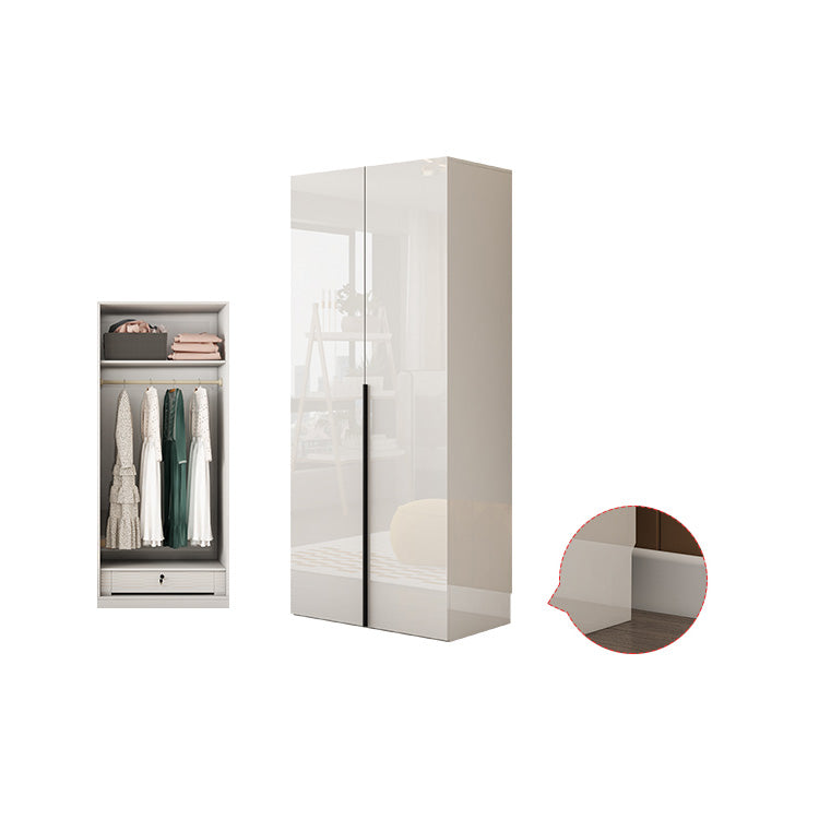 Armadio in legno di colore bianco morbido armadio del cassetto vicino per la camera da letto