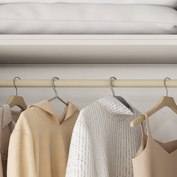 Armadio in legno di colore bianco morbido armadio del cassetto vicino per la camera da letto