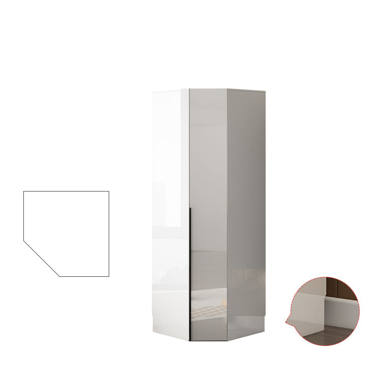 Armadio in legno di colore bianco morbido armadio del cassetto vicino per la camera da letto