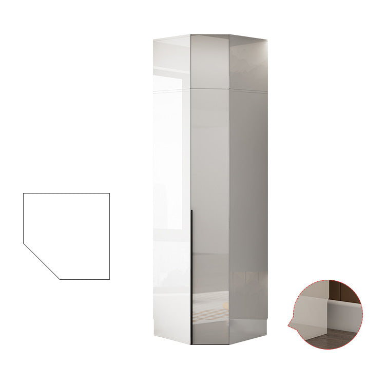 Armadio in legno di colore bianco morbido armadio del cassetto vicino per la camera da letto