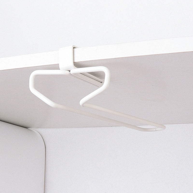 Porta in vetro di vetro in metallo contemporaneo in vetro sospeso e supporto per stelo