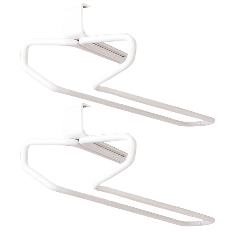 Porta in vetro di vetro in metallo contemporaneo in vetro sospeso e supporto per stelo