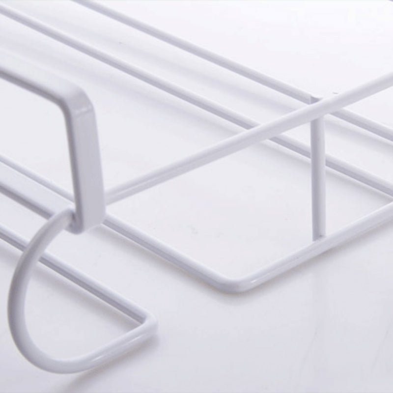 Porte-verre en verre en métal contemporain et stemware suspendu en verre de vin suspendu pour cuisine