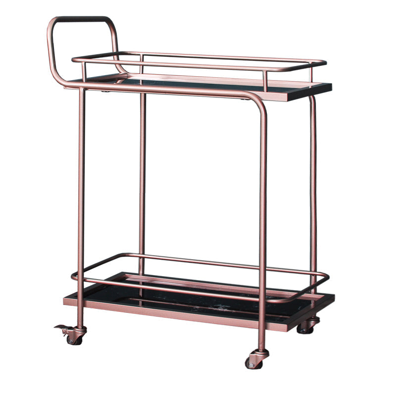 ホームダイニング準備テーブルキャスター付きモダンな長方形の準備テーブル