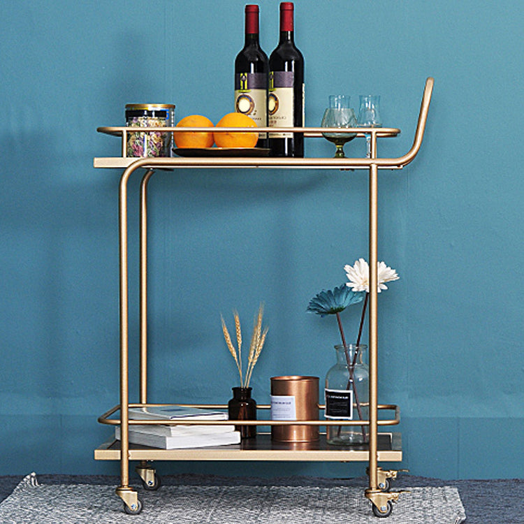 ホームダイニング準備テーブルキャスター付きモダンな長方形の準備テーブル