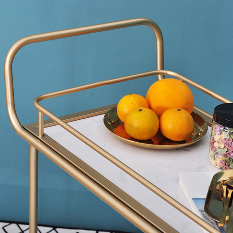 ホームダイニング準備テーブルキャスター付きモダンな長方形の準備テーブル