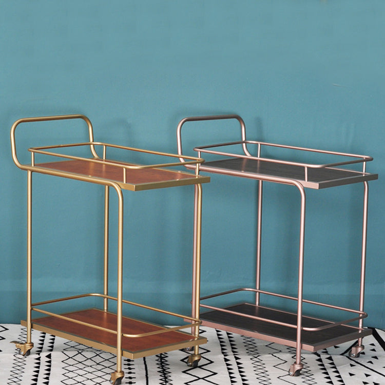 ホームダイニング準備テーブルキャスター付きモダンな長方形の準備テーブル