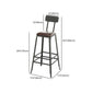 1/4/5/9 Pieces Bar Pub Table Set Industrial Bar Stool and Table Set Clearhalo 'Bar Furniture' 'furn' 'furn_home_bar_bar_sets' 'Furniture' 'Home Bars & Bar Sets' 'home_bar_bar_sets' 'Kitchen & Dining Furniture' 6565994