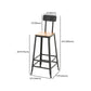 1/4/5/9 Pieces Bar Pub Table Set Industrial Bar Stool and Table Set Clearhalo 'Bar Furniture' 'furn' 'furn_home_bar_bar_sets' 'Furniture' 'Home Bars & Bar Sets' 'home_bar_bar_sets' 'Kitchen & Dining Furniture' 6565995