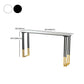 Glam Rectangle Bar Table Set 1/2/3/4 Pieces Faux Marble Pub Set for Dining Room Clearhalo 'Bar Furniture' 'furn' 'furn_home_bar_bar_sets' 'Furniture' 'Home Bars & Bar Sets' 'home_bar_bar_sets' 'Kitchen & Dining Furniture' 6566015