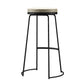 Set tavolo da bar rettangolare in marmo Set da barra per altezza barra in stile industriale 1/3/5 pezzi