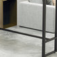 Set tavolo da bar rettangolare in marmo Set da barra per altezza barra in stile industriale 1/3/5 pezzi