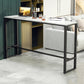 Set tavolo da bar rettangolare in marmo Set da barra per altezza barra in stile industriale 1/3/5 pezzi