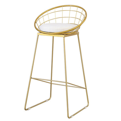 Faux Marble Rectangle Bistro Set Glam Style 1/3 Pieces Bar Height Bar Set