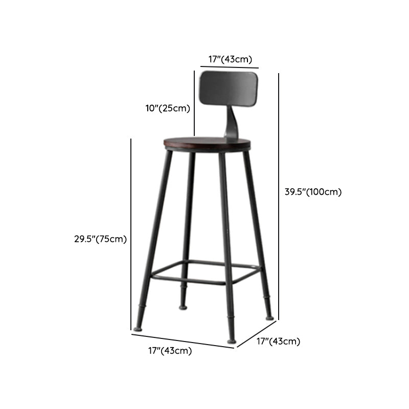 Industrial Style Bar Set 1/3 Pieces Solid Wood Rectangle Pub Dining Set for Indoor Clearhalo 'Bar Furniture' 'furn' 'furn_home_bar_bar_sets' 'Furniture' 'Home Bars & Bar Sets' 'home_bar_bar_sets' 'Kitchen & Dining Furniture' 6566232