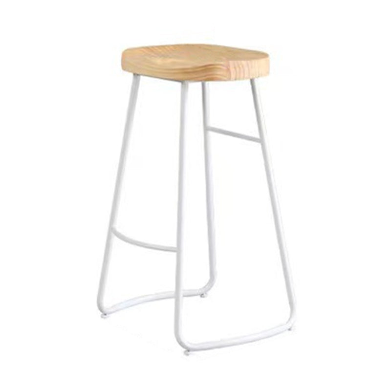 Ensemble de Table de bar moderne, 1/5/6 pièces, Table de bar rectangulaire en bois avec tabourets sans dossier