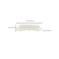 Scandinavian Beige Sectional Sofa with Tight Back Armless Sofa Clearhalo 'furn' 'furn_sectionals' 'Furniture' 'Living Room Furniture' 'Sectionals' 6567209