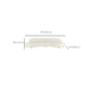 Scandinavian Beige Sectional Sofa with Tight Back Armless Sofa Clearhalo 'furn' 'furn_sectionals' 'Furniture' 'Living Room Furniture' 'Sectionals' 6567211