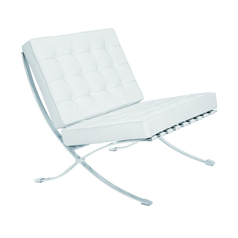 アームレスレザーソファ30.70 "金属脚付きリビングルーム用のDTUFTEDソファ