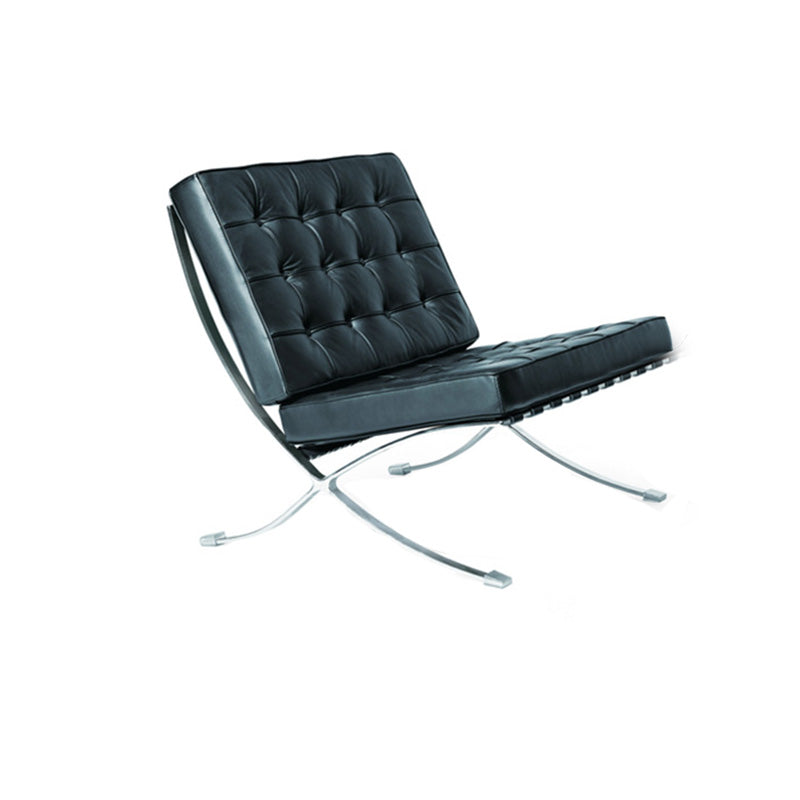 Armless Leather Sofa 30.70 " DTufted Sofa for Living Room with Metal Legs