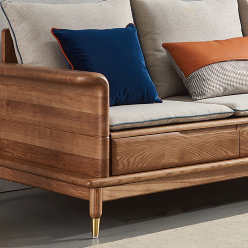 Country/Farmhouse sofa Fabric Living Room Rolled Arm Seating Clearhalo 'furn' 'furn_sofas' 'Furniture' 'Living Room Furniture' 'Sofa' 'sofas' 6567417