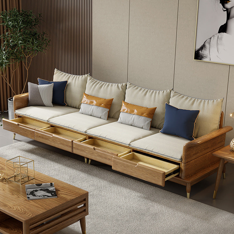 Country/Farmhouse sofa Fabric Living Room Rolled Arm Seating Clearhalo 'furn' 'furn_sofas' 'Furniture' 'Living Room Furniture' 'Sofa' 'sofas' 6567420