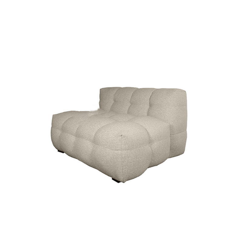 Biscuit Back Sofa Tuxedo Arm stoelen in Beige voor woonkamer