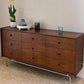 Mid-Century Modern Accent Chest with Drawers and Straight Legs in Brone Clearhalo 'Cabinets & Chests' 'cabinets_chests' 'furn' 'furn_cabinets_chests' 'Furniture' 'Living Room Furniture' 6567779
