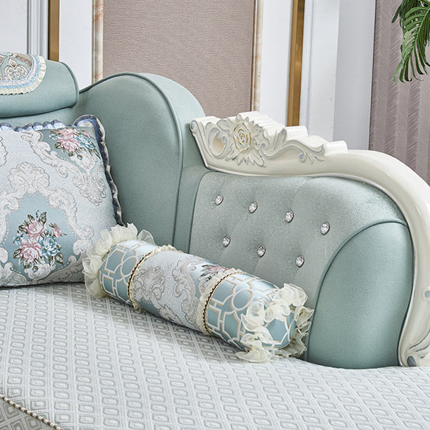 74 "large canapé de section de pays français