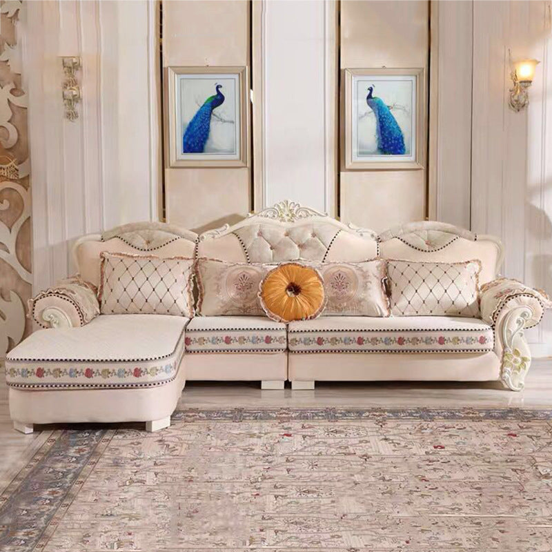 Sleetrici in tessuto di divano divano in campagna larga da 70 ".