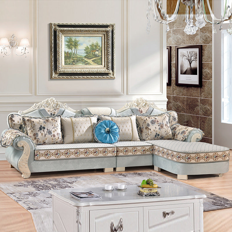 Sleetrici in tessuto di divano divano in campagna larga da 70 ".