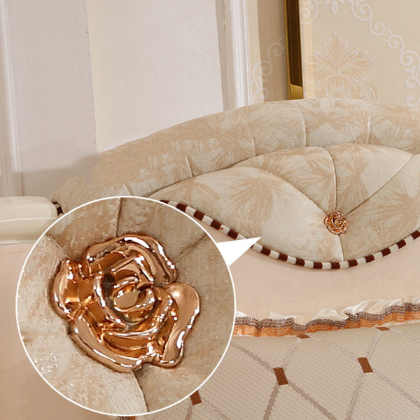 Sleetrici in tessuto di divano divano in campagna larga da 70 ".