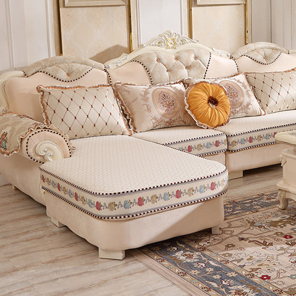 Sleetrici in tessuto di divano divano in campagna larga da 70 ".