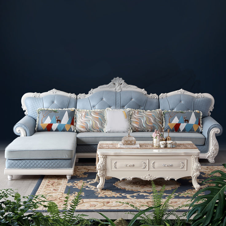 72 "largeur country sectionnel canapé en cuir sectionnel