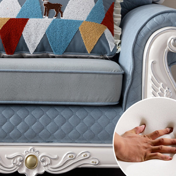 72 "largeur country sectionnel canapé en cuir sectionnel