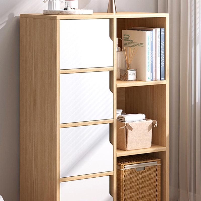 Modern Knobs Handle Storage Cabinet Solid Wood Standard Cabinet Clearhalo 'Cabinets & Chests' 'cabinets_chests' 'furn' 'furn_cabinets_chests' 'Furniture' 'Living Room Furniture' 6568067