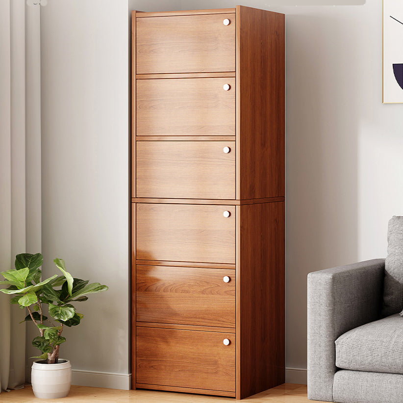 Modern Knobs Handle Storage Cabinet Solid Wood Standard Cabinet Clearhalo 'Cabinets & Chests' 'cabinets_chests' 'furn' 'furn_cabinets_chests' 'Furniture' 'Living Room Furniture' 6568074