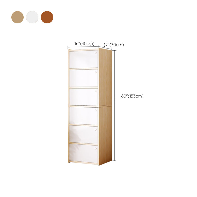 Modern Knobs Handle Storage Cabinet Solid Wood Standard Cabinet Clearhalo 'Cabinets & Chests' 'cabinets_chests' 'furn' 'furn_cabinets_chests' 'Furniture' 'Living Room Furniture' 6568093
