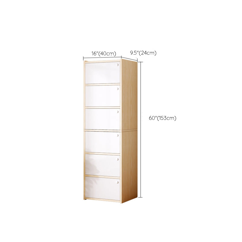 Modern Knobs Handle Storage Cabinet Solid Wood Standard Cabinet Clearhalo 'Cabinets & Chests' 'cabinets_chests' 'furn' 'furn_cabinets_chests' 'Furniture' 'Living Room Furniture' 6568098