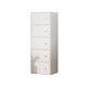 Knobs Handle Storage Cabinet Wood Standard Cabinet with Drawer White Clearhalo 'Cabinets & Chests' 'cabinets_chests' 'furn' 'furn_cabinets_chests' 'Furniture' 'Living Room Furniture' 6568124