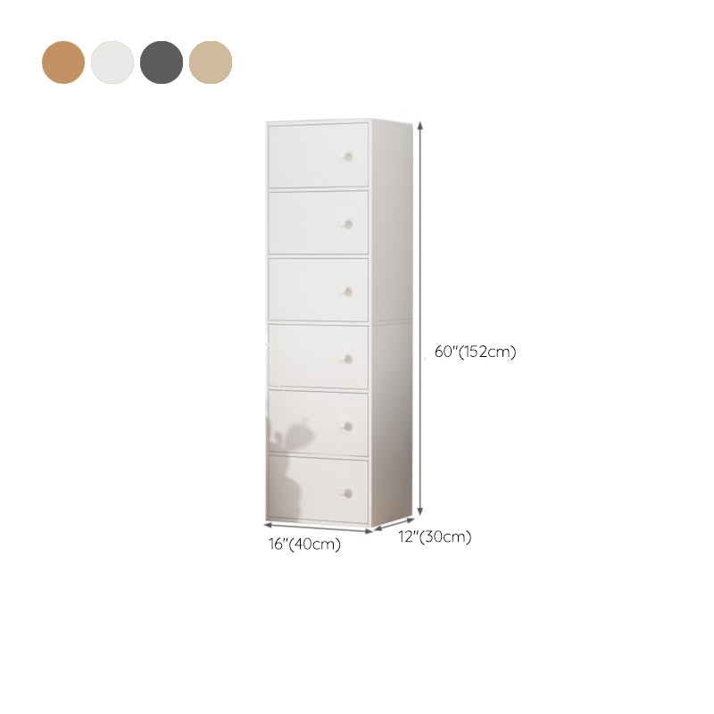 Knobs Handle Storage Cabinet Wood Standard Cabinet with Drawer Clearhalo 'Cabinets & Chests' 'cabinets_chests' 'furn' 'furn_cabinets_chests' 'Furniture' 'Living Room Furniture' 6568157