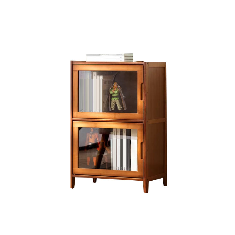 Water Resistant Storage Cabinet Glass Paned Standard Cabinet 17"L x 13"W x 27"H Transparent Glass Clearhalo 'Cabinets & Chests' 'cabinets_chests' 'furn' 'furn_cabinets_chests' 'Furniture' 'Living Room Furniture' 6568246
