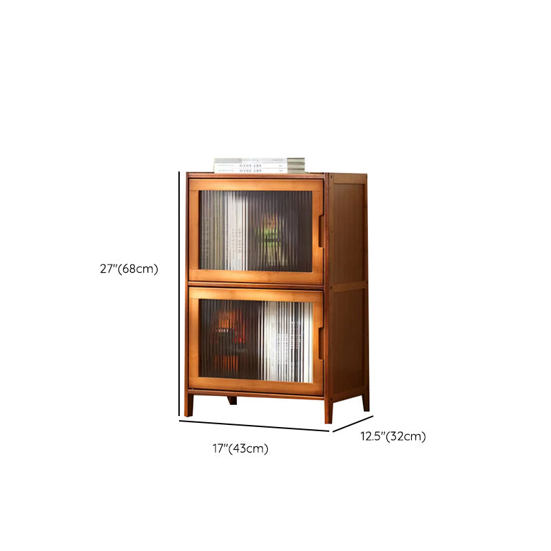 Water Resistant Storage Cabinet Glass Paned Standard Cabinet Clearhalo 'Cabinets & Chests' 'cabinets_chests' 'furn' 'furn_cabinets_chests' 'Furniture' 'Living Room Furniture' 6568251