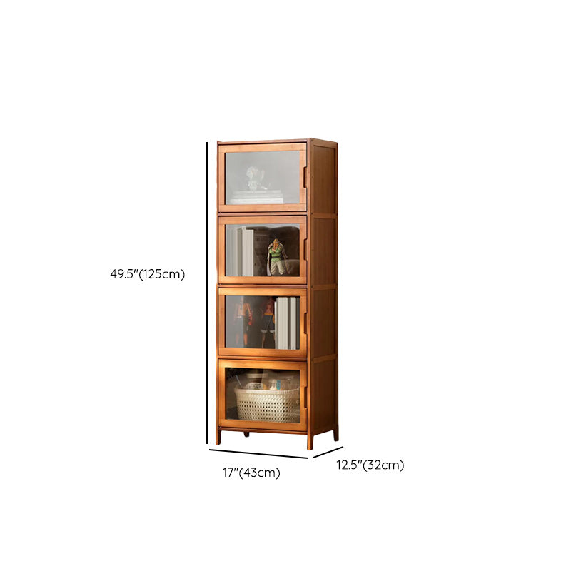 Water Resistant Storage Cabinet Glass Paned Standard Cabinet Clearhalo 'Cabinets & Chests' 'cabinets_chests' 'furn' 'furn_cabinets_chests' 'Furniture' 'Living Room Furniture' 6568258