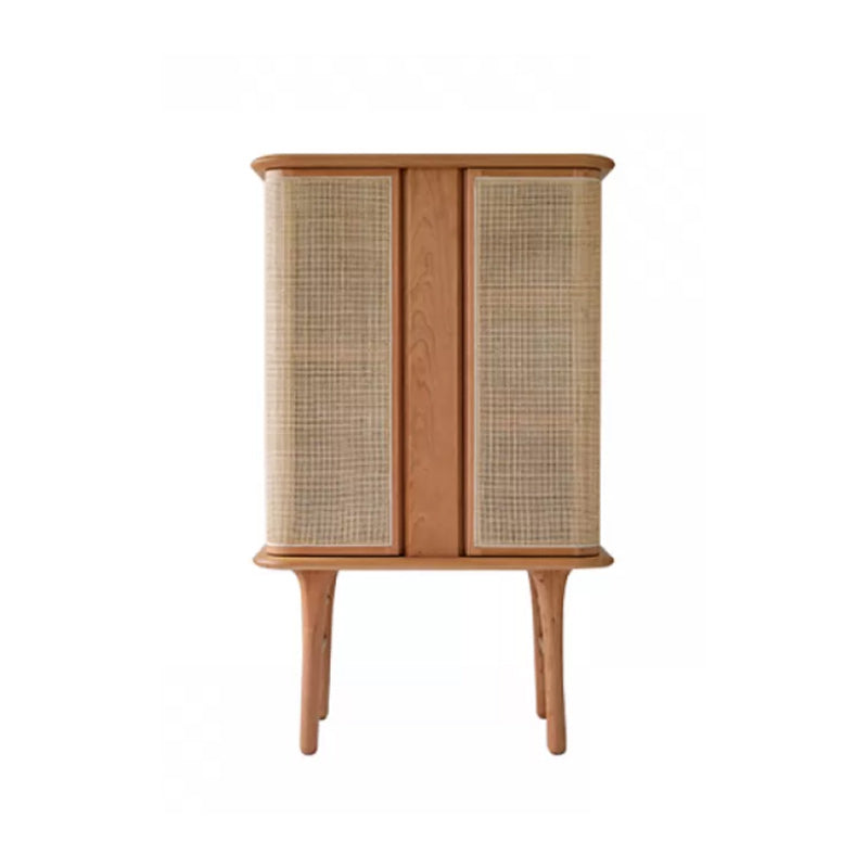 Rectangle Storage Cabinet Solid Wood Standard Cabinet with Doors Natural Clearhalo 'Cabinets & Chests' 'cabinets_chests' 'furn' 'furn_cabinets_chests' 'Furniture' 'Living Room Furniture' 6568304