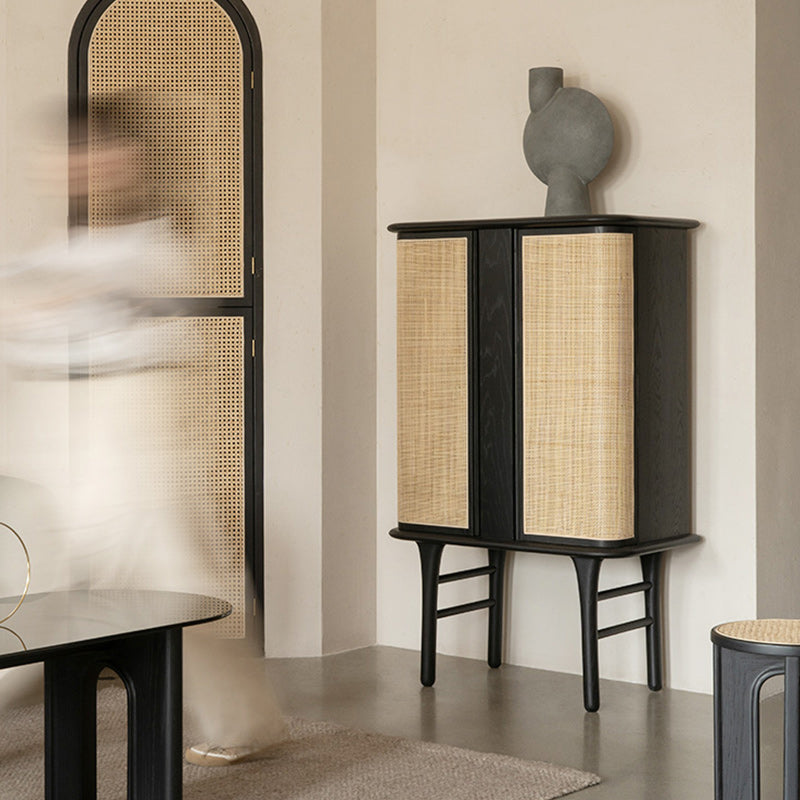 Rectangle Storage Cabinet Solid Wood Standard Cabinet with Doors Clearhalo 'Cabinets & Chests' 'cabinets_chests' 'furn' 'furn_cabinets_chests' 'Furniture' 'Living Room Furniture' 6568306